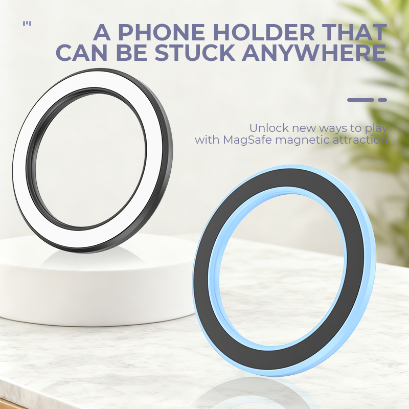 맥세이프 강력 자석 링 폰 홀더 스탠드 접착식 자석 벽 - Phone Kickstand Ring 리뷰 및 가격