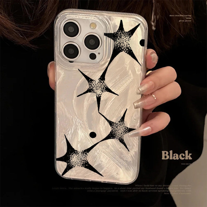 샤이닝 스타 트렌디 패턴 폰 케이스 (아이폰 17, 1 - Phone Accessories To Sell 리뷰 및 가격