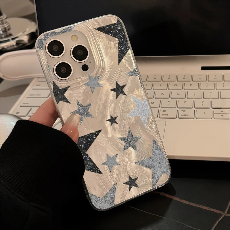 샤이닝 스타 트렌디 패턴 폰 케이스 (아이폰 17, 1 - Phone Accessories To Sell 리뷰 및 가격