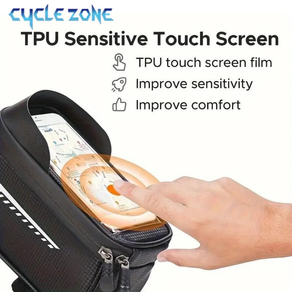 자전거 프론트 빔 백 프론트 튜브 사이클링 백 자전거  - Phone Zone Accessories & Repair Lake Charles La 리뷰 및 가격
