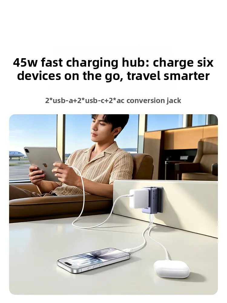 유그린 45W 어댑터 플러그 어댑터 GaN 범용 여행용 - Phone Accessories Uk 리뷰 및 가격