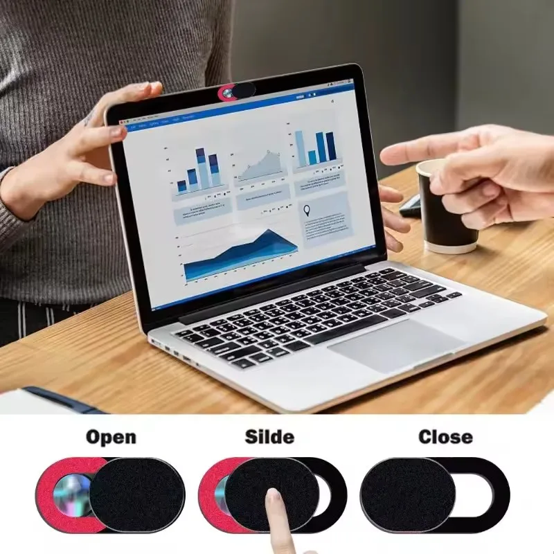 노트북 카메라 프라이버시 커버 웹캠 커버 셔터 접착식  - Phone Accessories Quotes 리뷰 및 가격