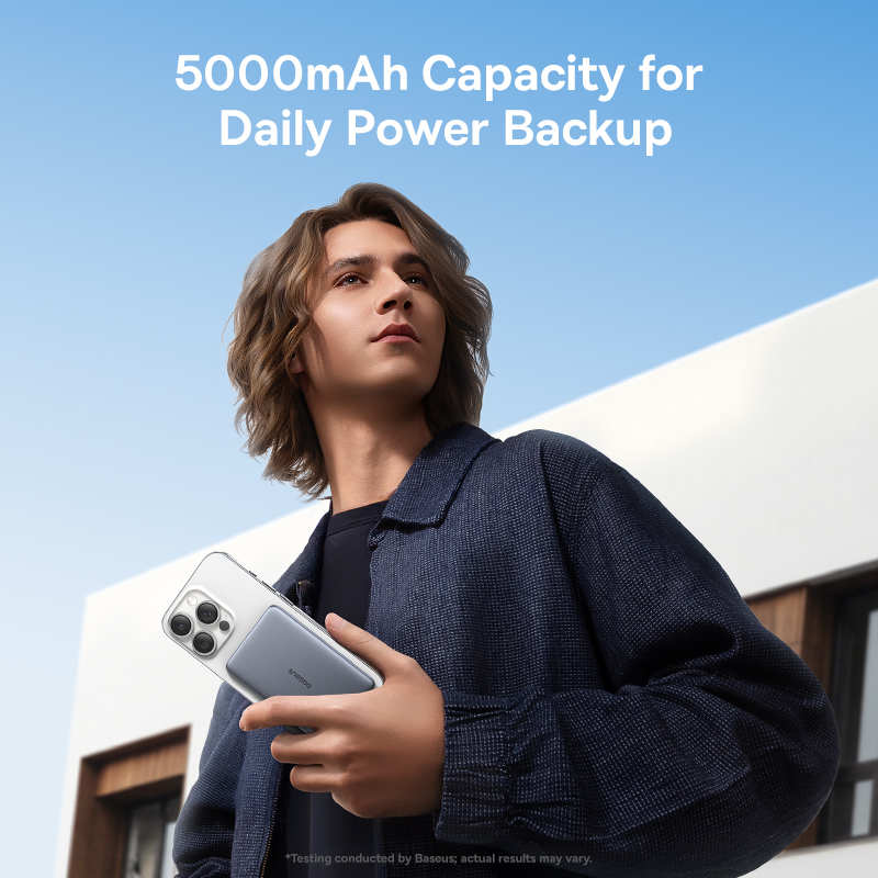 베이스어스 5000mAh 마그네틱 파워뱅크 15W 무선 - Power Bank Slim 리뷰 및 가격