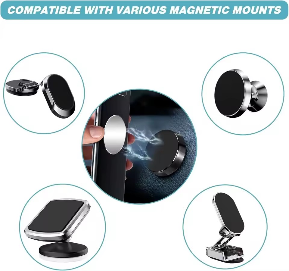 50/1PCS 자석 자동차 전화 홀더에 대 한 금속 플 - Phone Accessories Quotes 리뷰 및 가격