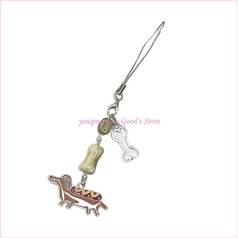 57QA 휴대폰용 닥스훈트 강아지 키체인 젊고 트렌디한 - Phone Accessories For Teens 리뷰 및 가격