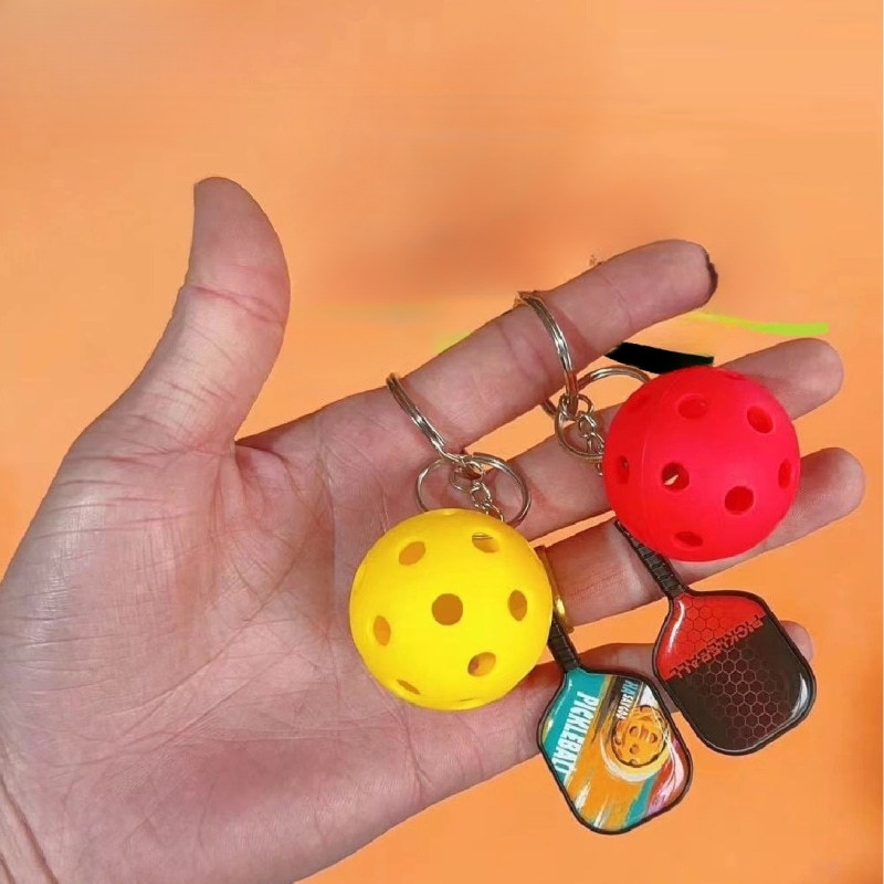 미니 피클볼 펜던트, 미니 패들 액세서리, 휴대폰 키체 - Phone Accessories Toys 리뷰 및 가격