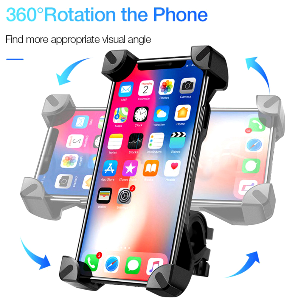 유니버설 자전거 폰 홀더 360도 회전 가능 오토바이  - Phone Zone Accessories & Repair Lake Charles La 리뷰 및 가격
