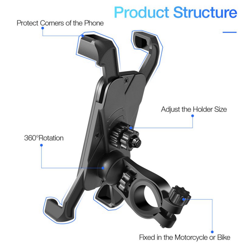 유니버설 자전거 폰 홀더 360도 회전 가능 오토바이  - Phone Zone Accessories & Repair Lake Charles La 리뷰 및 가격