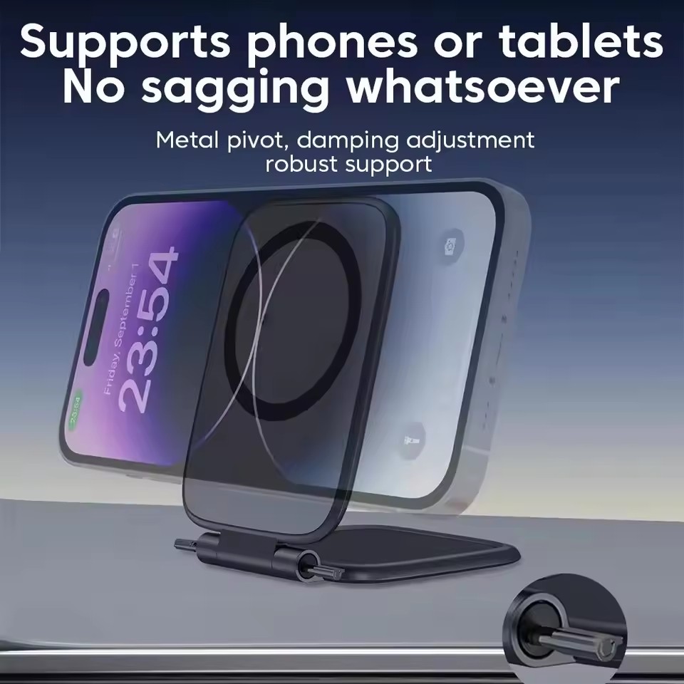 초박형 자기 휴대폰 홀더 접이식 휴대용 마운트 자기 자 - Phone Accessories For Your Car 리뷰 및 가격
