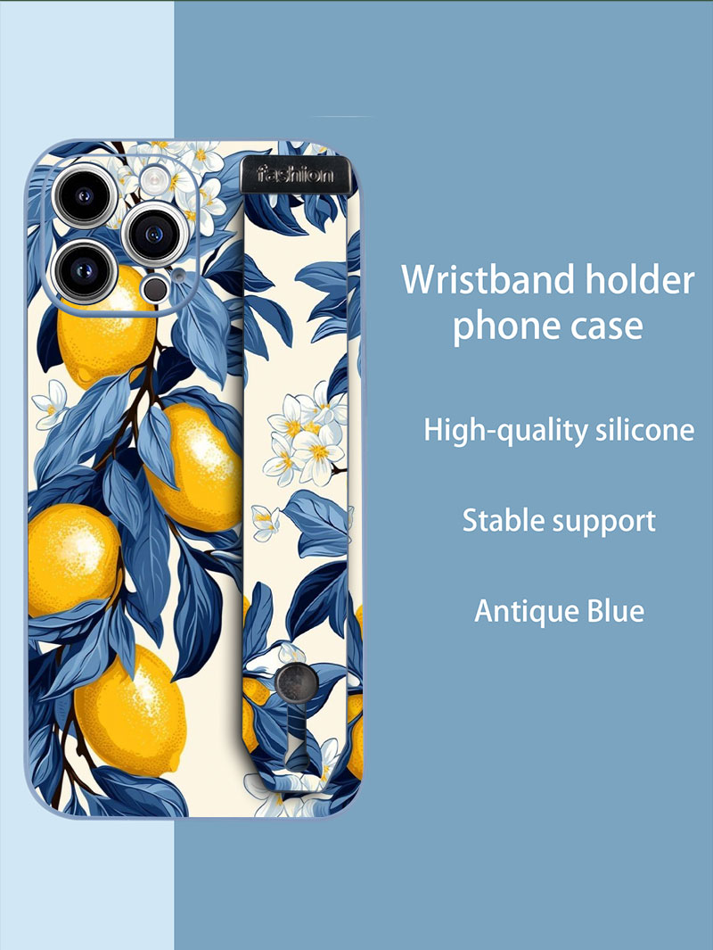 과일 레몬 컬러풀 스타 플라워 아트 패턴 손목 스트랩  - Phone Accessories Quotes 리뷰 및 가격