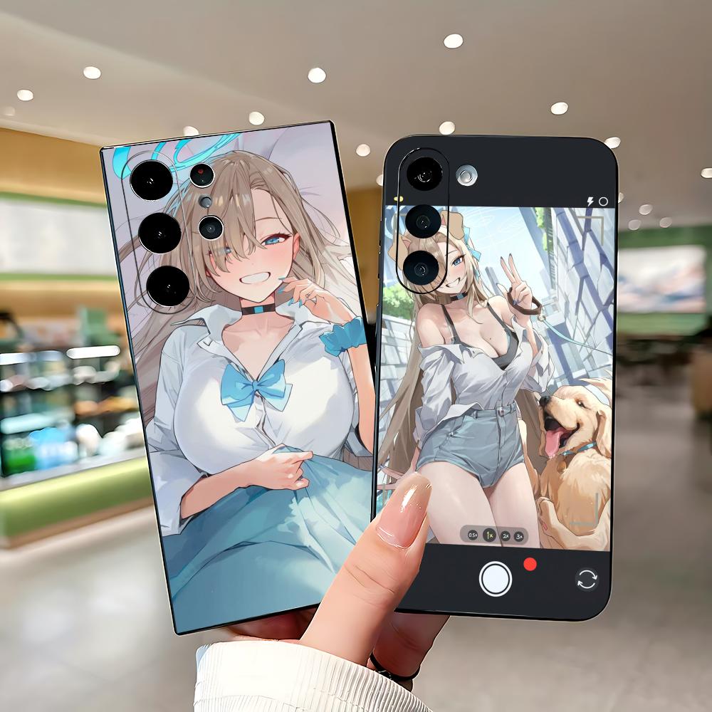 핫 블루 아카이브 그릴 아스나 폰 케이스 삼성 갤럭시  - Samsung Accessories Phone 리뷰 및 가격